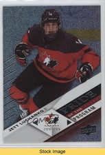 2024 Upper Deck Team Canada Juniors Patterned Foilboard Jett Luchanko READ nw2