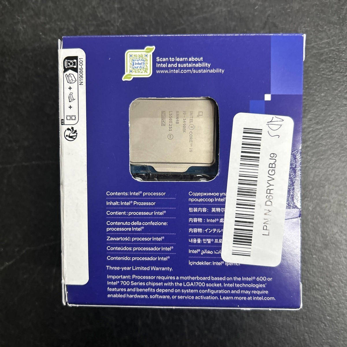 Intel Core i9-14900K 3.2GHz 24-Cores LGA 1700 CPU Processor