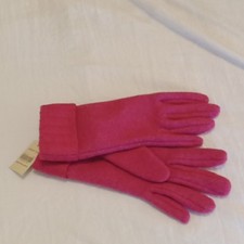 NWT Coldwater Creek Fuchsia Women's Gloves