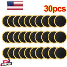 30X Glueless Bicycle Cycling Bike Tire Tyre Tube Puncture Patches Repair Kit