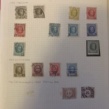 WORLDWIDE Stamps UNCHECKED. On page or part. *BELGIUM*