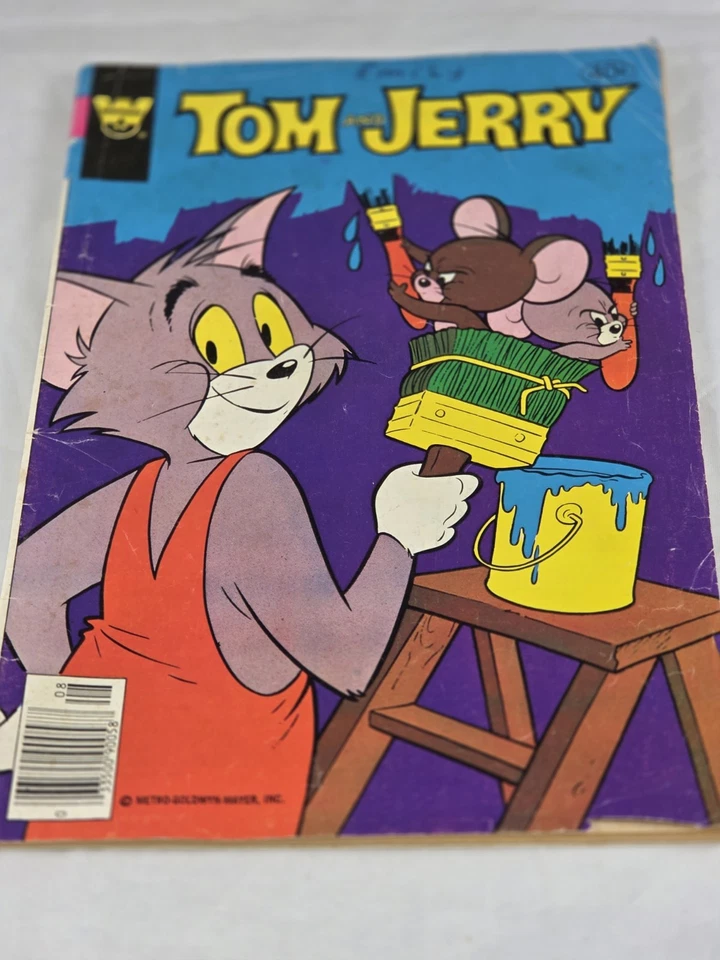 Clásico vintage, Whitman Metro Golden Mayer, TOM y JERRY Nº321 agosto 1979  Foto 3 de 4
