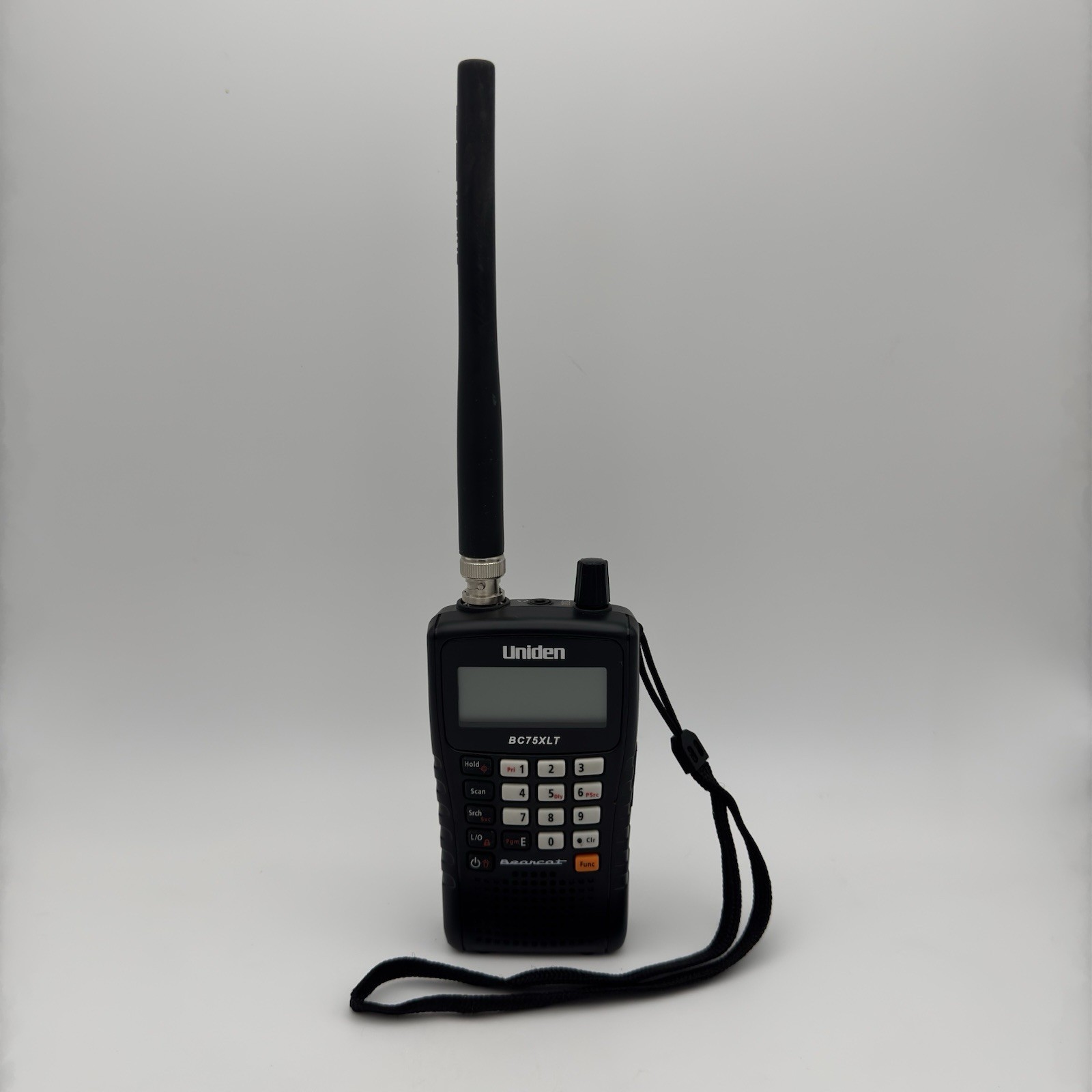 Uniden Bearcat BC75XLT Handheld Scanner 300-Channel Black Te