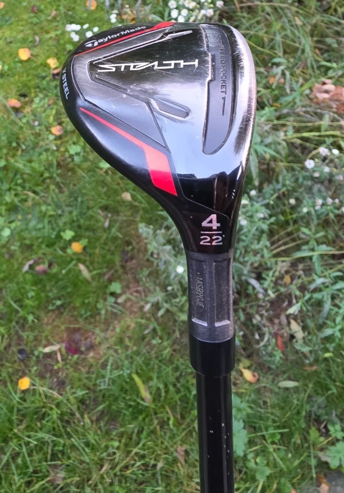 TaylorMade Stealth Hybrid 4 - 22 Grad - Regular Flex - Guter Zustand - Headcover - Bild 2 von 4