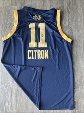 Sonia Citron Notre Dam Fighting Irish Autograph Signed Jersey! Psa Coa