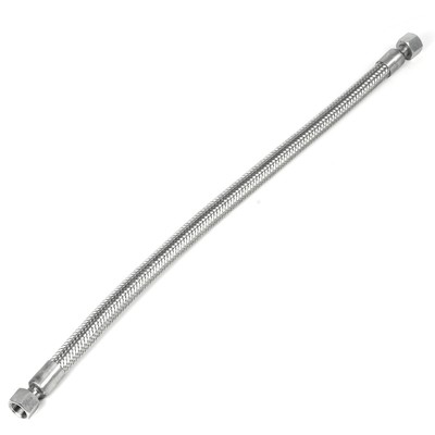 1/2'' x 24'' Stainless Steel Compressed Air Line Metal Flex Hose Compressor Tube
