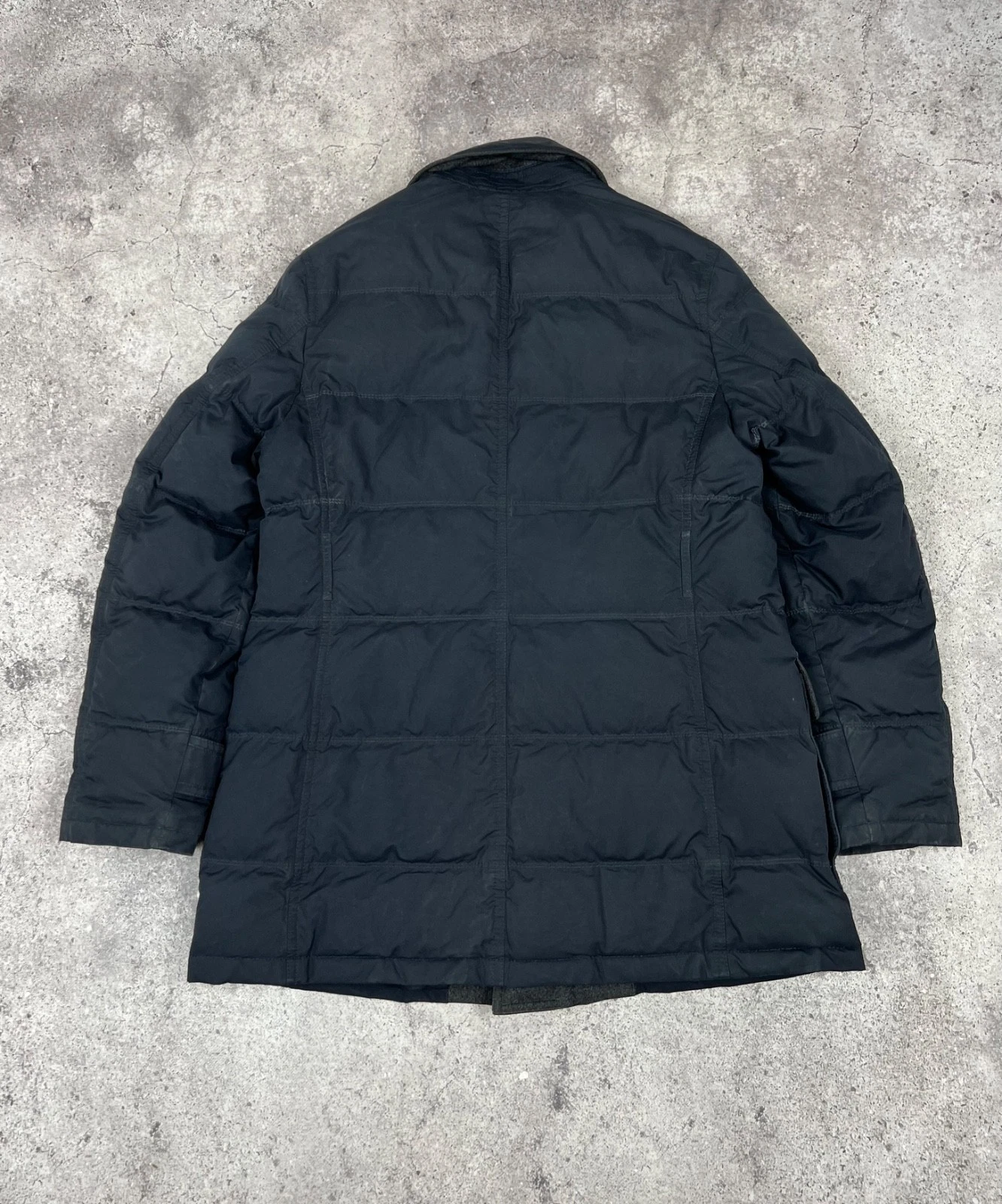 Ermenegildo Zegna Goose Down Jacket Navy Men's size 50 - product detail image 16