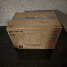 EcoSmart LED BR30 65W Daylight Dimmable Reflector Bulbs 6-Pack Energy Efficient