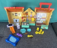 Desaires Casa Perro Mansión Juego Luces y Sonidos Elevador Muebles Cachorros