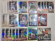 4xAuto 6xRefractor 15xChrome Adrian Del Castillo 26xPaper Lot 60 cards Rookie