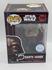 Damaged DARTH VADER (ELECTROCUTED) Funko Star Wars Darkside BRONZE METALLIC #288