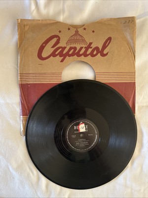Emil Coleman ~ Mama Inez / Carioca ~ 78 RPM ~ 1946 DeLuxe 1026 RHUMBA