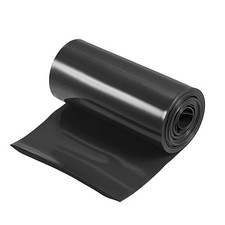 13 ft 4 inch Flat Width Black PVC Heat Shrink Tubing for Battery Pack Wrap