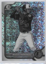 2022 Bowman Chrome Black & White Mini-Diamond Refractor Maikol Hernandez b4d