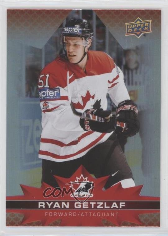 2021-22 Upper Deck Tim Hortons Team Canada Ryan Getzlaf #5 0a4
