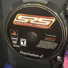 SRS Street Racing Syndicate PS2 PlayStation 2 No Manual Tested