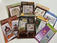 Lot Of 8 Stoney Creek Counted Cross Stitch Patterns Leaflets Booklets Holiday
