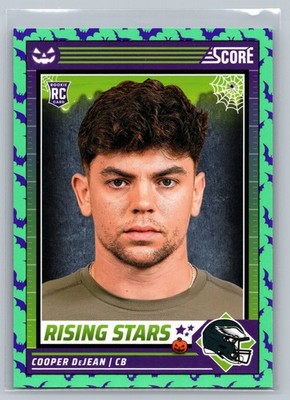 2024 Score-A-Treat Cooper DeJean Rising Stars Green Bats #13 Philadelphia Eagles