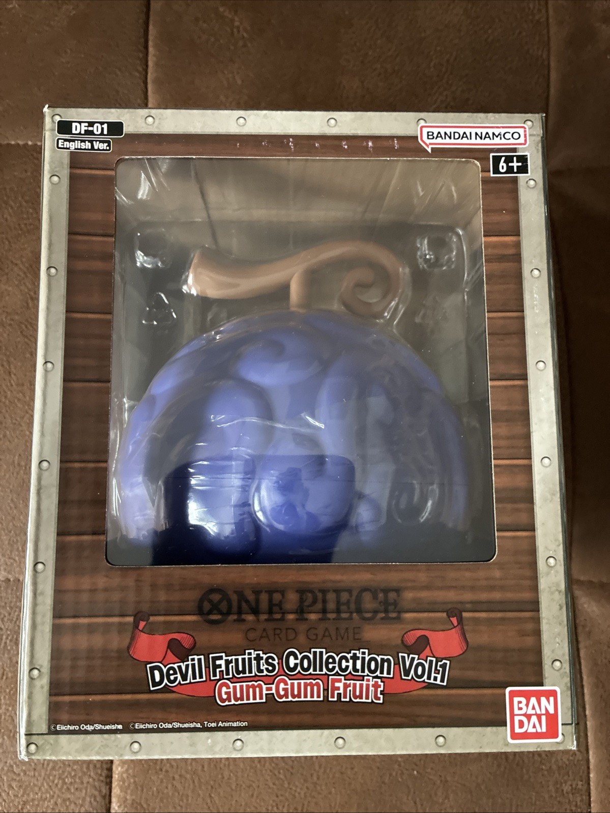 Colección Frutas del Diablo TCG de una pieza Vol 1 fruta de goma de mascar DF-01 ENG NUEVO