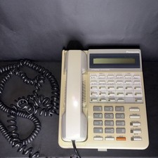 Panasonic KX-T7130 Hybrid System Business Office Phone Black with LCD Display