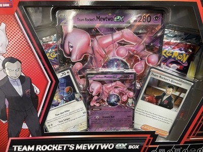 Pokemon TCG Team Rocket's Mewtwo ex Box - 4 9 x 0.1 inches Multi