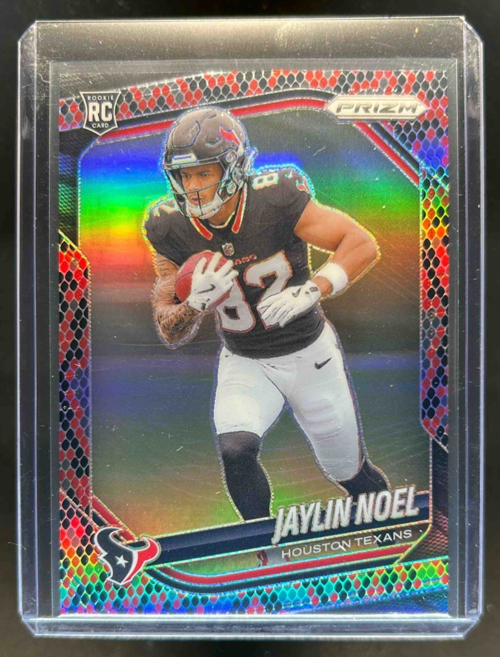 2025 Prizm Jaylin Noel RC Snakeskin Rookie #386 Texans