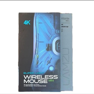 Lamzu 4K Wireless Gaming Maus Schwarz Bluetooth Gebraucht Getestet