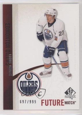 2010-11 SP Authentic Future Watch 697/999 Linus Omark #224 Rookie RC x6g
