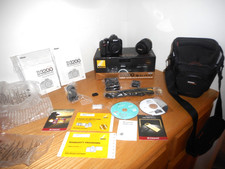 NIKON D3200 18-55mm DIGITAL SLR CAMERA KIT with ORIGINAL BOX INSERTS WORKS GREAT