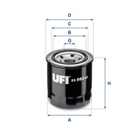 Ufi 23.583.00 ÖLfilter FüR Hyundai, Kia