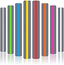 32 Pieces Guided Reading Strips/Colored Overlay/Highlight Strips/Highlighter/Boo