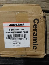 Disc Brake Pad Set Ceramic AutoShack SCD721 (Z2C)