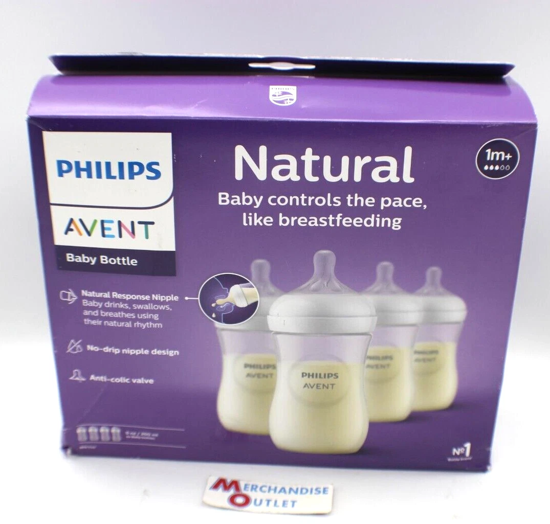 Buy Philips Avent Natural Response Baby Bottle 1m+ 260ml (9 oz) · USA