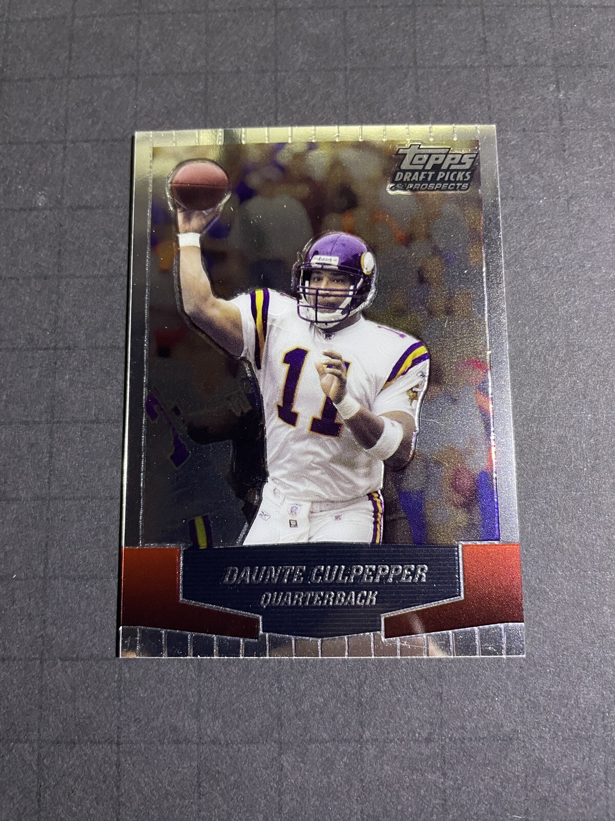 2004 Topps DPP Chrome Daunte Culpepper Card #42 - Minnesota Vikings