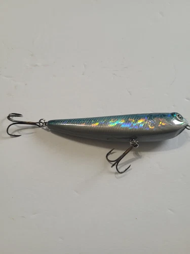 lucky craft sammy 100 topwater lure 4" 1/2oz  Blue Mackerel Excellent Condition 