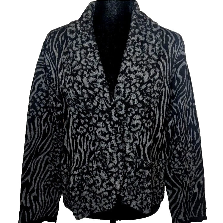 Estilo & co. Suéteres para mujer de algodón con estampado animal