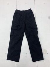 Children  s Place Boys Black Cargo Pants Size 6