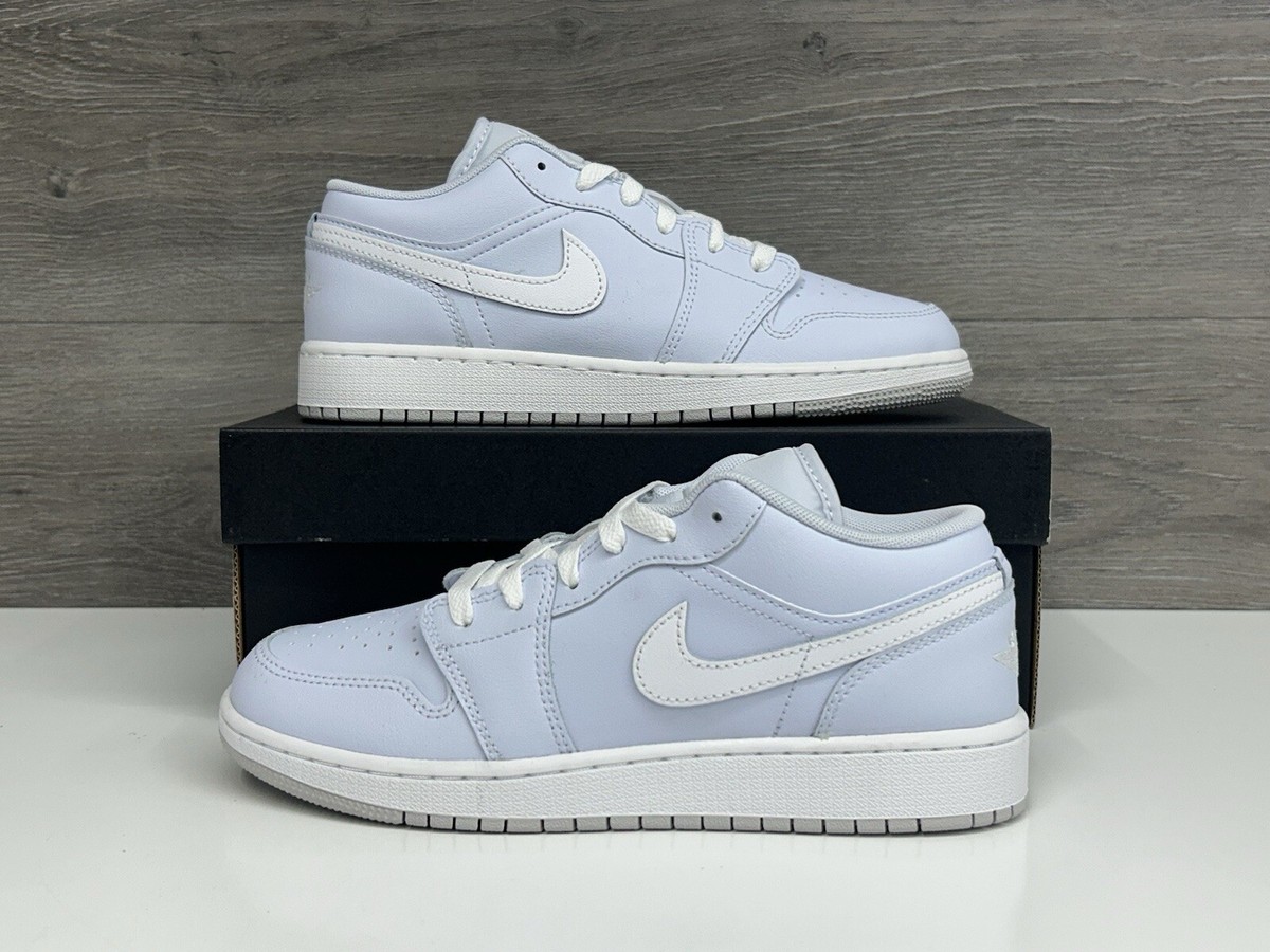 Nike Air Jordan 1 Low Cobalt Blue Bliss White Casual Shoes