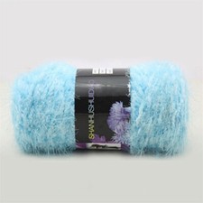 100g Warm Soft Natural Plush Fluffy Yarn Colourful Coral Velvet knitting Wool