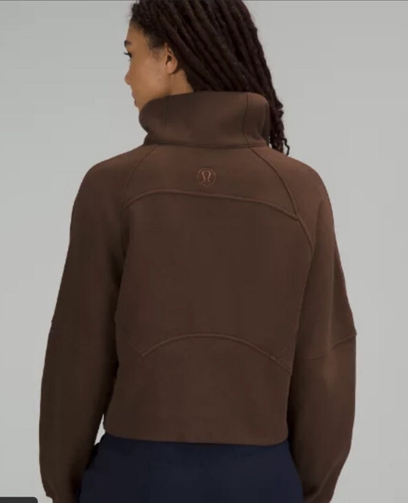 Lululemon Scuba Oversized Half-Zip Funnel Neck JAVA NWT XS/S | eBay
