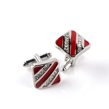 Cufflinks with Embellishments Men's Business French Sleeve Cufflinks