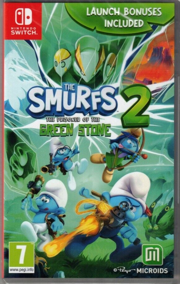 The Smurfs 2 Prisoner of the Green Stone Launch Edition - Nintendo Switch (New)