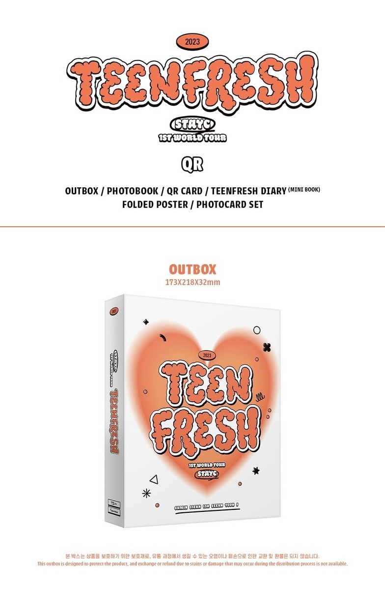 STAYC - 1ST WORLD TOUR TEENFRESH QR | eBay