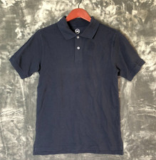 Wonder Nation - Boy's Polo Shirt - XL 14-16 - Navy Blue, Shrink Resistant