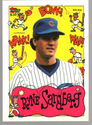 1992 Topps Kids #1 Ryne Sandberg - NM