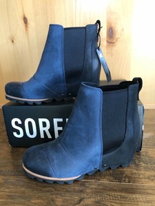 sorel navy wedge