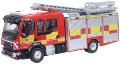 OXFORD 1/76 VOLVO FL PUMPENLEITER SOUTH WALES FEUERWEHR UND RETTUNGSDIENST 76VEO002