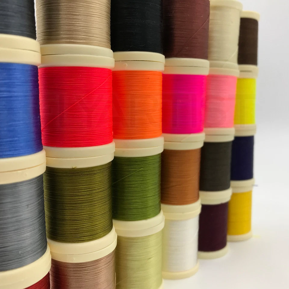 DANVILLE FLYMASTER PLUS THREAD - Plantilla para atar moscas 140 denier - ¡25 colores disponibles! Foto 2 de 3
