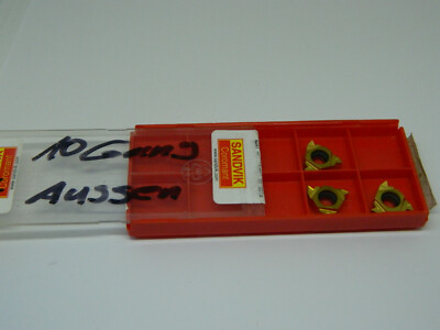 3 x Wendeschneidplatten Sandvik R166.0G-16WH01-100 1020  Carbide Inserts