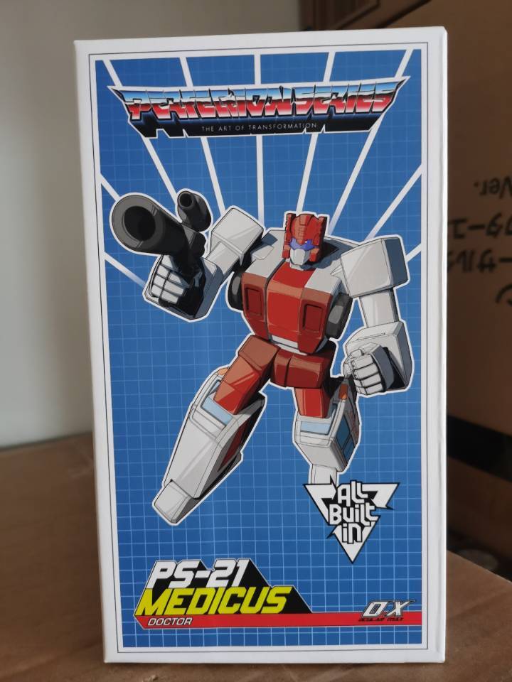 New Ocular Max MMC OX PS-21 Medicus First Aid Action Figure